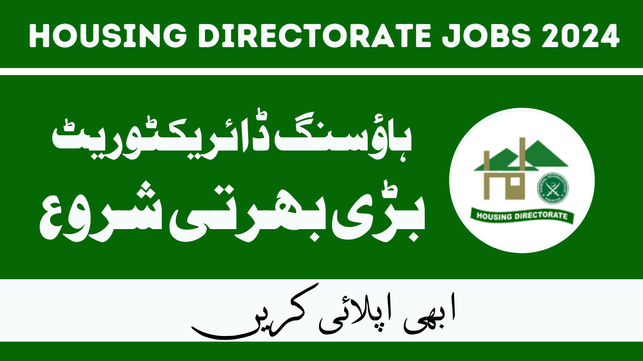 Housing Directorate Jobs 2024