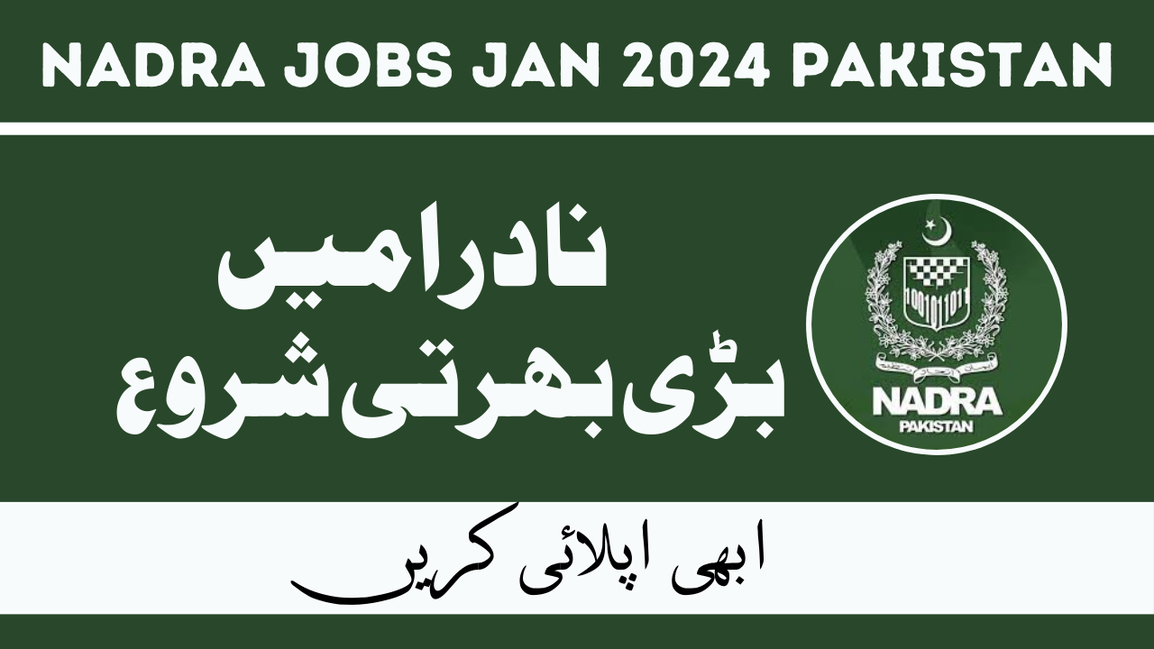 National Database and Registration Authority Jobs Feb 2024