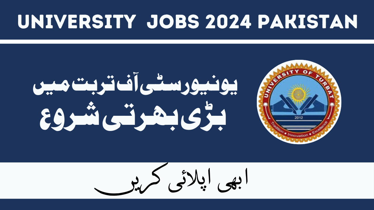University of Turbat Jobs Feb 2024